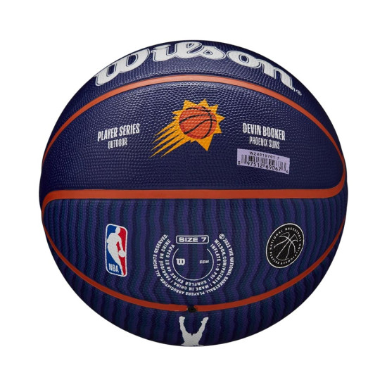 Wilson Μπάλα μπάσκετ NBA Player Icon Devin Booker Outdoor